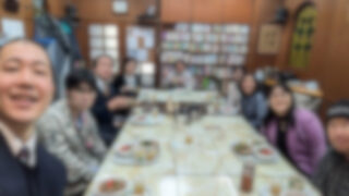 2025.2.9(日) 食事会・色紙