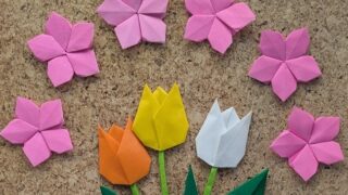 2026.3.1(日)掲示板-折り紙